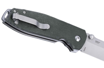 Image of CRKT Squid XM Folding Knife, 2.95in, D2, Drop Point Blade, Green G10 Handle, 2495GR
