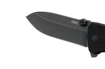 Image of CRKT Squid XM Folding Knife, 2.95in, D2, Drop Point Blade, Black G10 Handle, 2495K