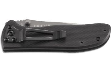 Image of CRKT Drifter Knife - G10 Handle, Razor-Sharp Edge, Black scales 6450K