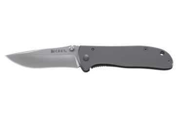 Image of CRKT Drifter Knife - Stainless Handle, Razor-Sharp Edge, Gray scales 6450S