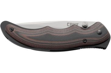 Image of CRKT Endorser Folding Knife, Black Oxide Blade and Black Handle 1105K