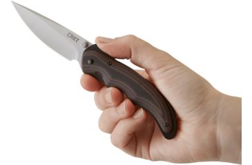 Image of CRKT Endorser Folding Knife, Black Oxide Blade and Black Handle 1105K