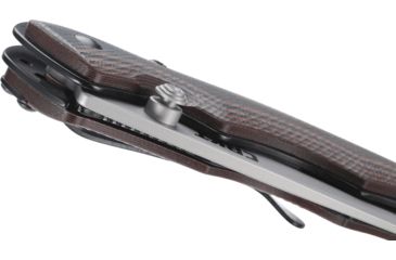Image of CRKT Endorser Folding Knife, Black Oxide Blade and Black Handle 1105K