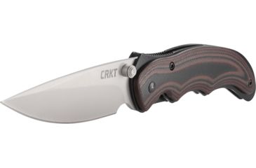 Image of CRKT Endorser Folding Knife, Black Oxide Blade and Black Handle 1105K
