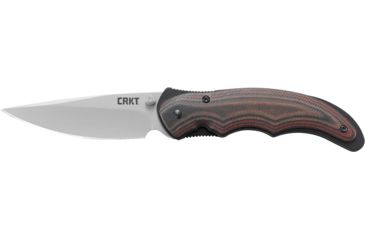 Image of CRKT Endorser Folding Knife, Black Oxide Blade and Black Handle 1105K