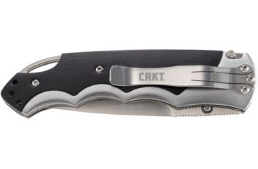 Image of CRKT Fire Spark Tactical Assisted Folding Knife, Black Oxide Blade 1050K