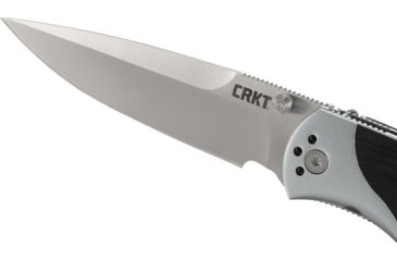 Image of CRKT Fire Spark Tactical Assisted Folding Knife, Black Oxide Blade 1050K