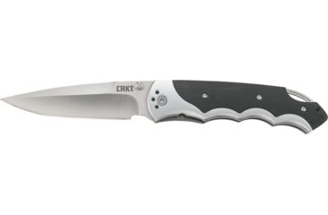 Image of CRKT Fire Spark Tactical Assisted Folding Knife, Black Oxide Blade 1050K