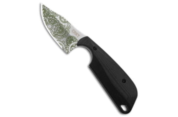 Image of Crkt Flytanium Black G-10 + CRKT Folts Minimalist Bowie Gears Knife 2.25" Satin, Black, 8Cr13MoV, adult, BHQ-174425