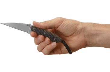 Image of CRKT Folts SPEW Small Pocket Everyday Fixed Blade Knife, Wharncliffe, Razor Edge 2388