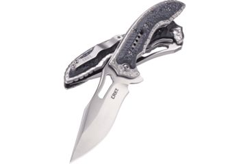 Image of CRKT Fossil Black Compact Folding Pocket Knife, 5462