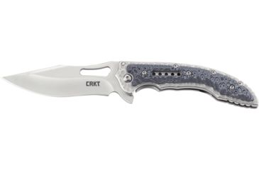 Image of CRKT Fossil Black Compact Folding Pocket Knife, 5462