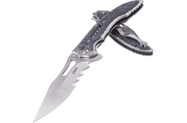Image of CRKT Fossil Black Compact Folding Pocket Knife, 5473
