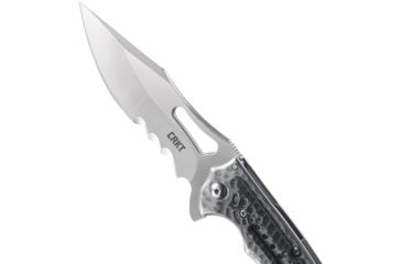 Image of CRKT Fossil Black Compact Folding Pocket Knife, 5473