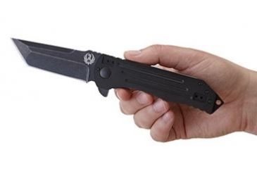 Image of CRKT FRAME LOCK WITH BLADE FLIPPER-BLACK, Black, 4 R2101K