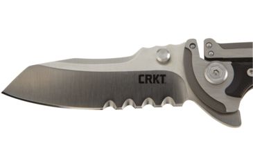 Image of CRKT Graphite Serrated Folding Knife, 5195
