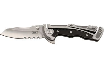 Image of CRKT Graphite Serrated Folding Knife, 5195