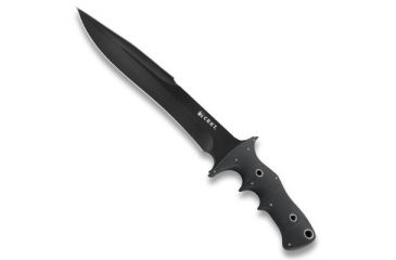 Image of CRKT Hammond FE 9 Fixed Blade Knife w/ Black Powder Coated Blade and Black Handle 2210