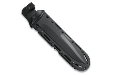 Image of CRKT Hammond FE 9 Fixed Blade Knife w/ Black Powder Coated Blade and Black Handle 2210