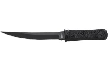 Image of CRKT Hissatsu Fixed Blade Knife - Brush Finished Blade, Nylon Sheath 2907