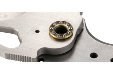 Image of CRKT Ikoma Fossil - 3.96in. Plain Blade, IKBS, Stainless Steel &amp; G10 Scales, Clip 5470