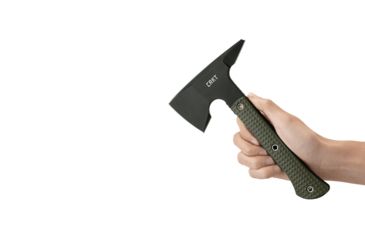 Image of CRKT Jenny Wren - Compact, Designed By Ryan Johnson Of Rmj Tactical in Chattanooga, Tomahawk W/Sheath, 2.58in, Axe, Powder Coat Finish, Glass Reinforced Nylon Handle, 2726