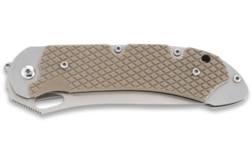 Image of CRKT Jernigan V.A.S.P. - 3.71in. Veff Flat Top Serrated Blade, IKBS, G10 Handles 7481
