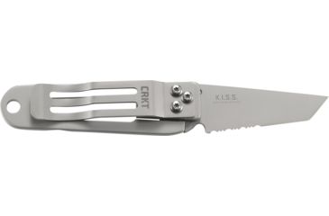 Image of CRKT K.I.S.S. Knife - Satin, Tanto Blade, Combo Edge 5510