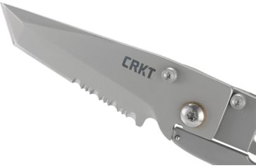 Image of CRKT K.I.S.S. Knife - Satin, Tanto Blade, Combo Edge 5510