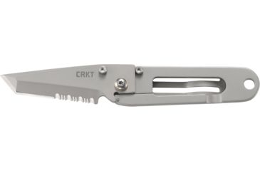 Image of CRKT K.I.S.S. Knife - Satin, Tanto Blade, Combo Edge 5510
