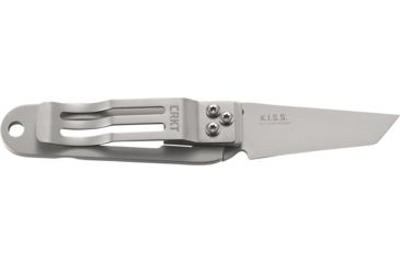 Image of CRKT K.I.S.S. Knife - Satin, Tanto Blade, Razor-Sharp Edge 5500