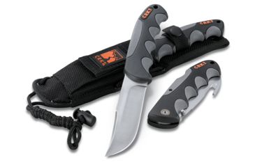Image of CRKT Kommer Free Range Knife - Drop Point/Gut Hook Fixed Blade 2042