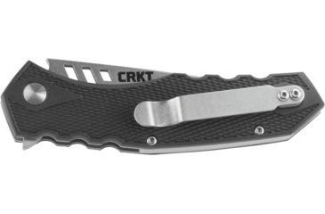 Image of CRKT LOCKING LINER WITH BLADE FLIPPER, Compact, Black and Gray, 3.25 R1703