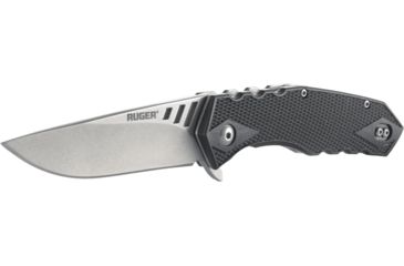 Image of CRKT LOCKING LINER WITH BLADE FLIPPER, Compact, Black and Gray, 3.25 R1703
