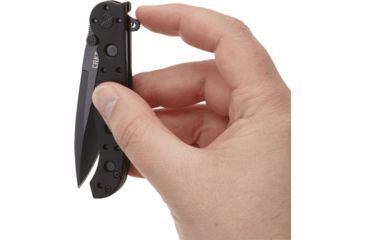 Image of CRKT M16-01 Carson Spear Point Nylon Handle Folding Knife, EDP Black Blade M16-01KZ