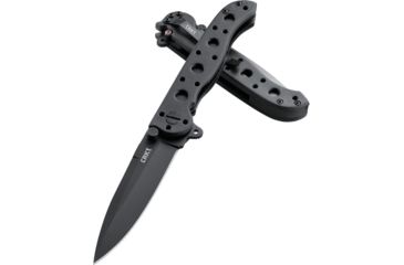 Image of CRKT M16-01 Carson Spear Point Nylon Handle Folding Knife, EDP Black Blade M16-01KZ