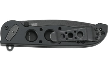 Image of CRKT M16-02DB Folding Knife, 3.1in, D2 Blade, Plain Edge Tanto, Black w/Deadbolt Lock, M16-02DB