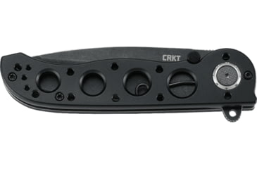 Image of CRKT M16-02DB Folding Knife, 3.1in, D2 Blade, Plain Edge Tanto, Black w/Deadbolt Lock, M16-02DB