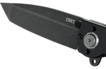 Image of CRKT M16-02DB Folding Knife, 3.1in, D2 Blade, Plain Edge Tanto, Black w/Deadbolt Lock, M16-02DB