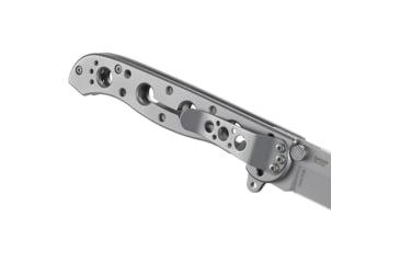 Image of CRKT M16-03SS 3.54in Folding Knife, Spear Point, Plain Bead Blasted 12C27 Sandvik Blade, Stainell Steel Handle, M16-03SS