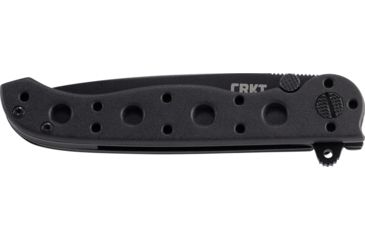 Image of CRKT M16-10 Carson EDC Tanto Folding Knife, Black, Triple Point Serrations, EDP Blade M16-10KZ
