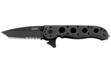 Image of CRKT M16-12 Law Enforcement Tanto Folding Knife, Triple Point Serrations, M16-12ZLEK
