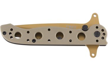 Image of CRKT M16-13 Carson Special Forces Desert Tanto Folding Knife, Tan Finish M16-13DSFG