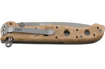 Image of CRKT M16-13 Desert Camo Spear Point Folding Knife, Triple Point Serrations, M16-13ZM