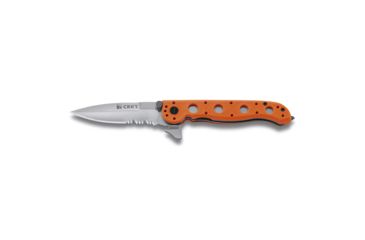 Image of CRKT M16-13 Spear Point Folding Knife, ER Model - Orange Handle, Satin Blade M16-13ZE
