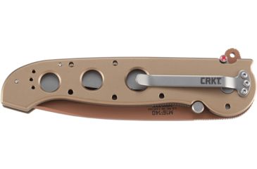 Image of CRKT M16-14 Big Dog Desert Tanto Copper Folding Knife, Triple Point Serrations, M16-14D