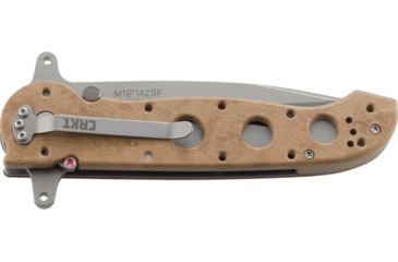 Image of CRKT M16-14 Big Dog Special Forces Desert Tanto Folder Knife, Triple Point Serrations, M16-14ZSF