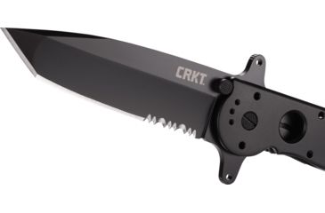 Image of CRKT M16-14 Big Dog Special Forces Tanto Folding Knife, Triple Point Serrations, M16-14SF