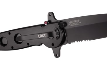 Image of CRKT M16-14 Big Dog Special Forces Tanto Folding Knife, Triple Point Serrations, M16-14SF