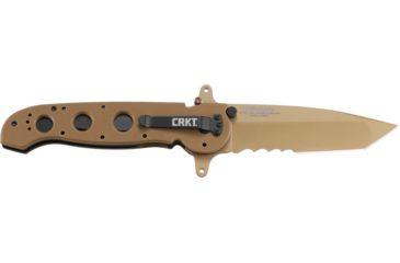 Image of CRKT M16-14 Big Dog Special Forces Veff Desert Tanto Folding Knife, Desert Tan M16-14DSFG